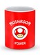 Premium Mushroom Power Designer Mug Red