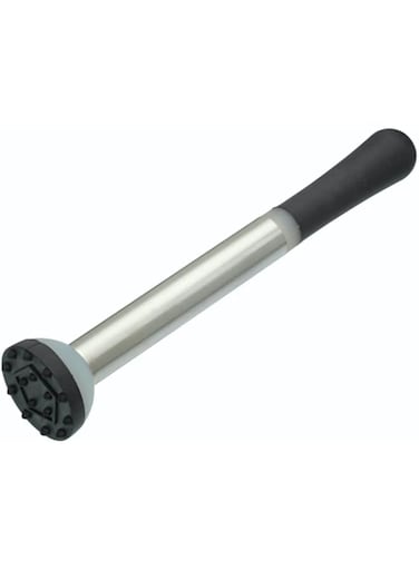 Bar Craft Stainless Steel Cocktail Muddler, Carded