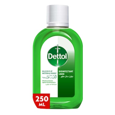 Dettol Antiseptic Antibacterial Disinfectant Liquid, 250ml