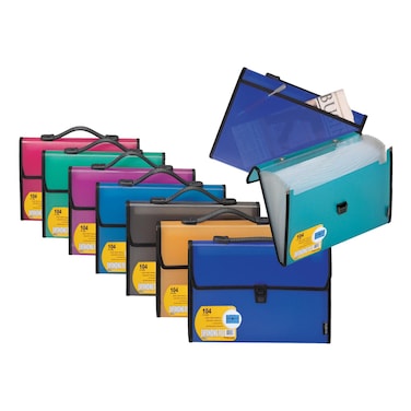 Foldermate Expanding File with Handle F/C 13 Pockets