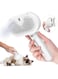 3-in-1 Steamy Cat Brush, Self-Cleaning Grooming Tool for Cats &amp; Dogs Removes Tangled Hair（White）