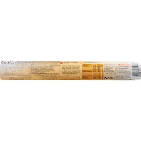 Carrefour Shortcrust Pastry 230g