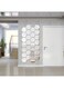 36 Pcs Self Adhesive Acrylic Mirror,Hexagon Mirror Wall Sticker, Flexible Plastic Mirror Sheets Wall Stickers,Non Glass Acrylic Safety Reflective Mirror for DIY Craft Home Wall Decoration(10*8.5*5cm)