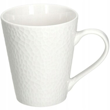 Golf Bianco 320ml Coffee &amp; Tea Mug &acirc;&euro;&ldquo; Elegant Porcelain Cup for Home, Office &amp; Dining Tableware