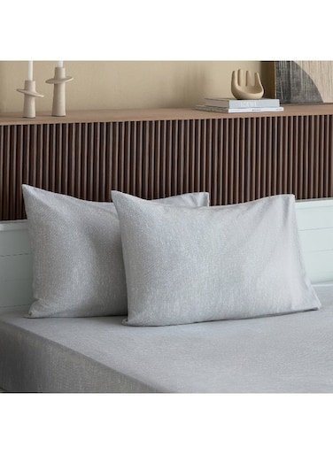 Box Madison Luton 2-Piece Printed Cotton Pillow Cover Set - 50x75 cm