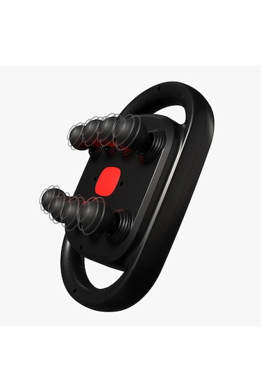 Lifestyle Power Pulse 8-Head Massage Gun with Red Light Therapy &amp; 9 Speed Levels