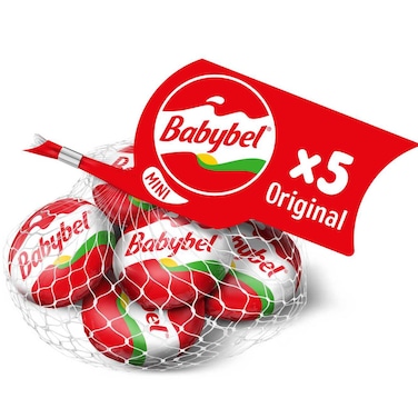 بيبي بيل ميني سناك الجبن الأصلي، 20 غرام حزمة من 5