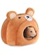 Khazna Guinea Cave Bed, Hamster Warm Bed House Resting Bed Rabbit Sleeping Nest House Cage Squirrel Sleeping Bed for Mini Small Animal Mice Sugar Glider