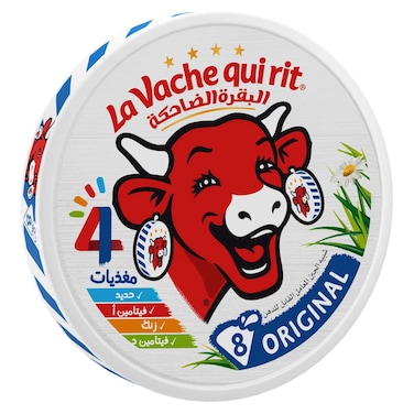 La Vache qui rit Original Spreadable Cheese Triangles,8 portions, 120g