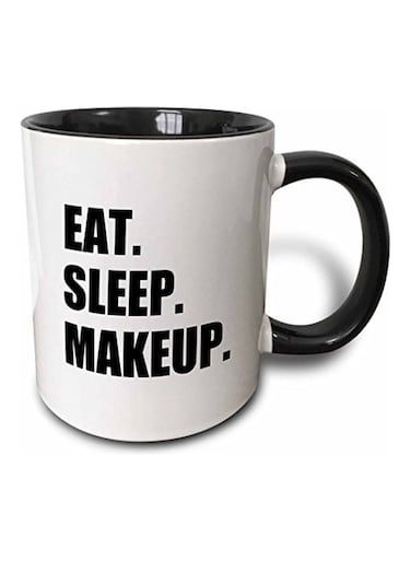 Passion Black Text Gifts Two Tone Mug Multicolour