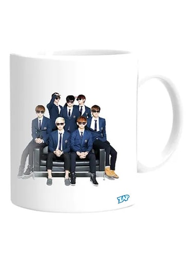Artistic Photo Printed Mug White