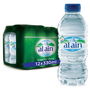Al Ain Drinking Water 330ml Pack of 12