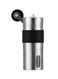 Stainless Steel Portable Coffee Grinder Silver 13.2X4.5 Centimeter Silver/Black 30ml