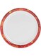 Servewell 19 Cm Polka Dot Red Small Plate White