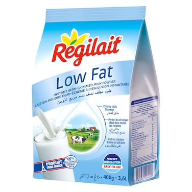 ريجيليه حليب بودرة قليل الدسم، 400 غرام