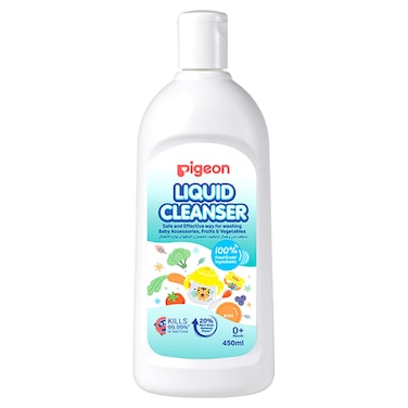 Pigeon Liquid Cleanser for Baby Accessories, Fruits and Vegetables, 450ml