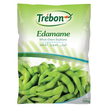 Trebon Edamame Whole Green Soybeans, 500g