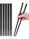 10 Pairs Fiberglass Chopsticks - Reusable Chopsticks Dishwasher Safe