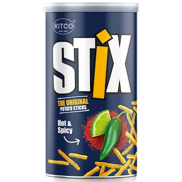 Kitco Stix Hot &amp; Spicy The Original Potato Sticks, 40g