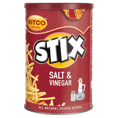 Kitco Stix Salt and Vinegar Potato Sticks, 45g