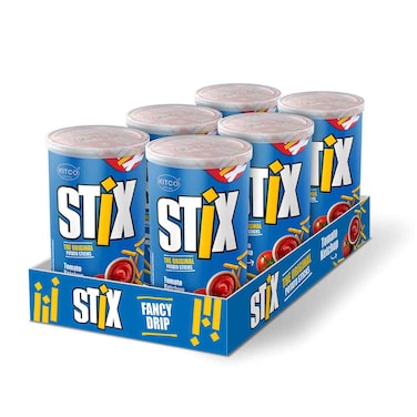 Kitco Stix The Original Potato Sticks With Tomato Ketchup Flavor, 40g, Pack of 6