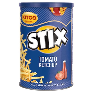 Kitco Stix Tomato Ketchup Flavoured Potato Sticks, 45g