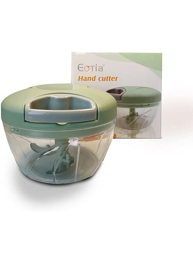Dubai Gallery Vegetable Hand Cutter Chopper Green 13 X 10 X 13Cm