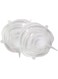 Dubai Gallery 12-Piece Stretchable Food Storage Cover Lids Clear