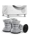 BAOLY Washing Machine Stand,4 Pcs Anti Vibration Pads,Noise Reducing Shock Absorbing Non-Slip Foot Pads,Dryer Pedestals,Anti Vibration Pads for Washing Machine