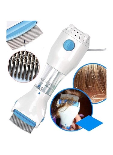 HALAMODO Electric Vacuum Comb for Lice Treatment, Outperforming Combs and Shampoos in Removing Lice and Eggs