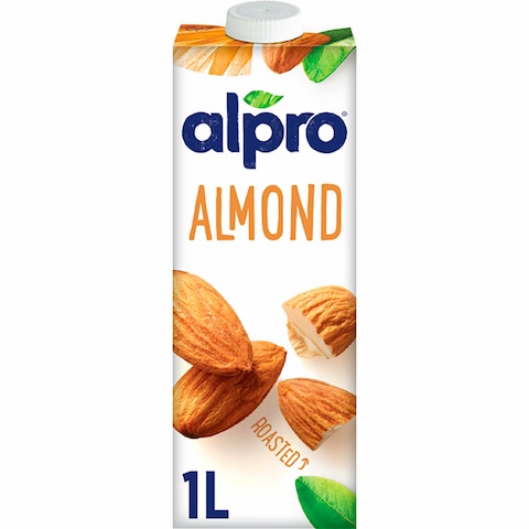 Alpro Roasted Almond Drink, 100% Plant-Based, Lactose &amp; Dairy Free  1L