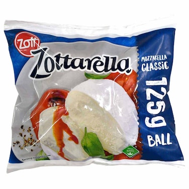 Zott Zottarella Mozzarella Classic Ball, 125g