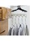 KASTWAVE Portable Folding Clothes Drying Rack for Outdoor and Indoor Use Ideal for Camping and Apartments with 5 Drying Holes