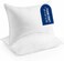 CRAFT King Size Striped Down Alternative Pillows - Pack of 2 (20" x 32")