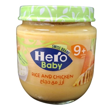 Hero Baby Rice and Chicken, 120g