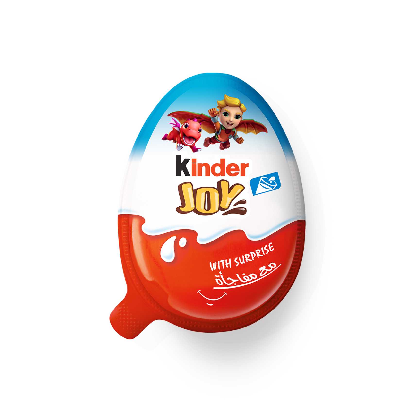 Buy Kinder Joy Boy Cocoa & Milk Cream Egg with Toy, 20g Online