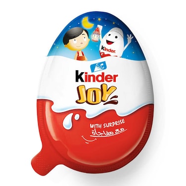 كيندر جوي بيضة بنكهة الكاكاو وكريمة الحليب مع لعبة للذكور، 20 غرام