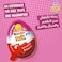 Kinder Joy Girl بيضة كاكاو وكريمة بالحليب مع لعبة، 20 غرام