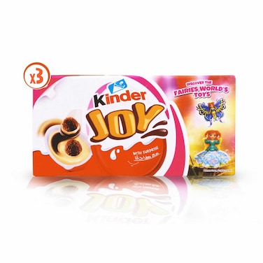 كيندر جوي غيرل، حزمة متعددة، 3 بيضات، 60 غرام