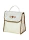 KASTWAVE Perfect for Work, School, Picnics, Stylish and Spacious Lunch Bag Set, and Travel - Includes Utensils and Insulated Tote Bag (three little Bears)