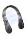 Portable Neck Fan, Hands Free Fan, Long Battery With Display Operated Wearable Personal Fan, 360&deg; AirFlow Rechargeable, Headphone Design, USB Powered Desk Fan, 5 Speeds-Office, Travel, Sports, (Black)