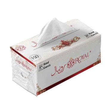 Royal Hand Towel White 1 Rolls