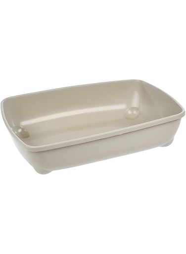 Moderna Cat Litter Tray, Large, 50 Cm, Grey, Multi Colour, 1 Count (Pack Of 1)