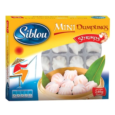 Siblou Shrimps Mini Dumplings, 240g