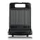1400W Electric Sandwich Maker &amp; Grill with Non-Stick Floating Plates and Cool Touch Handle, Black