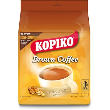 Kopiko Brown Coffee 27.5g Pack of 10