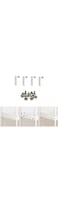 ALCR Metal Rack Accessories- Buckles with screws for Storage Rack To Stack One Above The Other (Pack of 3)