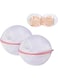 2Pcs Underwear Laundry Bag with Zipper, Bra Washing Bag for Laundry Mesh，Honeycomb Mesh Laundry Bags for Delicates, Pink