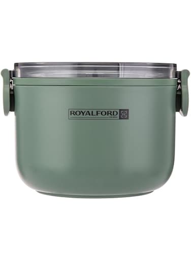 AKDC Round Lunch Box L(14CM) XW(16CM) XH(11CM) Green