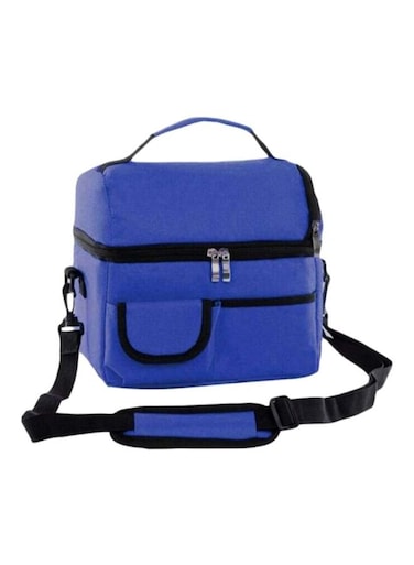Thermal Insulated Lunch Bag Blue 23x16x25cm